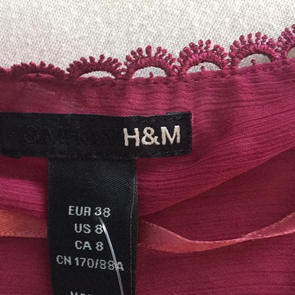 H&M’s Fuchsia Blouse - Picture 3 of 3